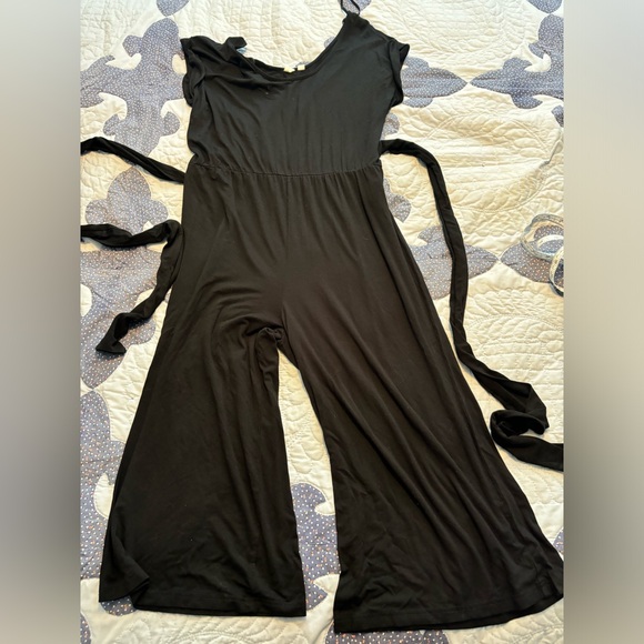 Gap cropped wide leg jumpsuit - Picture 7 of 7